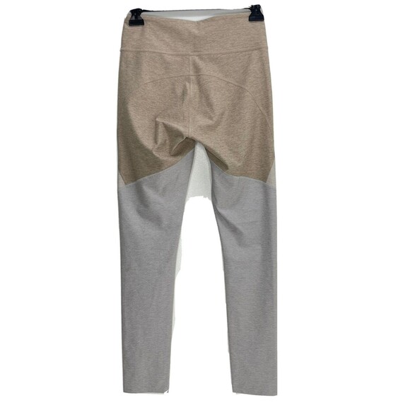 Outdoor Voices 26” length Tan Gray tri- tone leggings Athletic Pocket Size S Exc - Picture 2 of 4